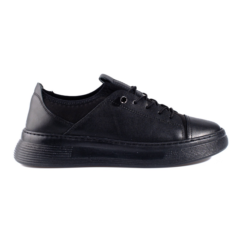 Pantofi de dama din piele neagra T.Sokolski negru