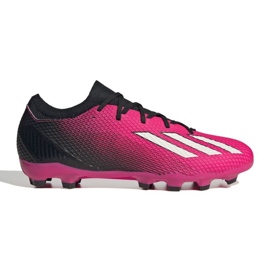 Pantofi de fotbal Adidas X Speedportal.3 Mg M GZ2477 roz trandafiri și violete