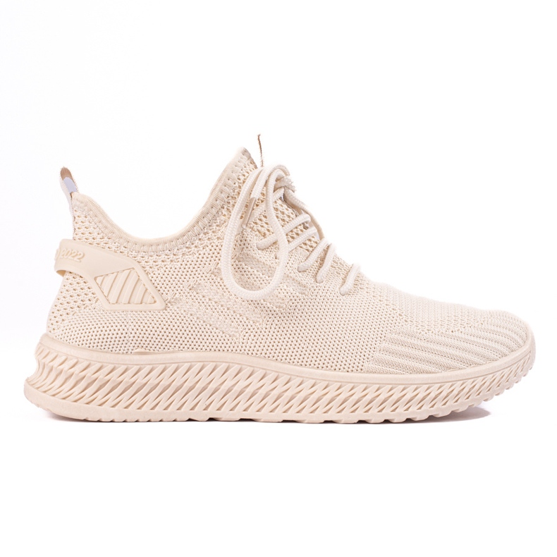 Pantofi sport Shelovet de dama textil bej