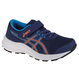 Pantofi de alergare Asics Contend 8 Ps Jr 1014A258-405 albastru