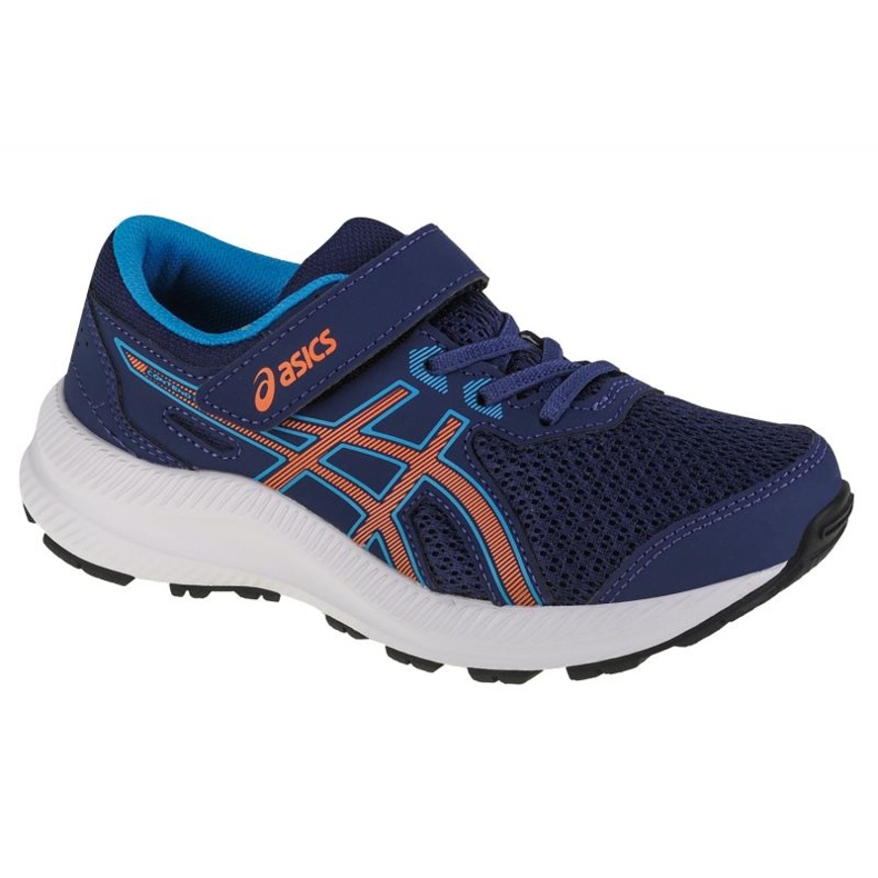 Pantofi de alergare Asics Contend 8 Ps Jr 1014A258-405 albastru