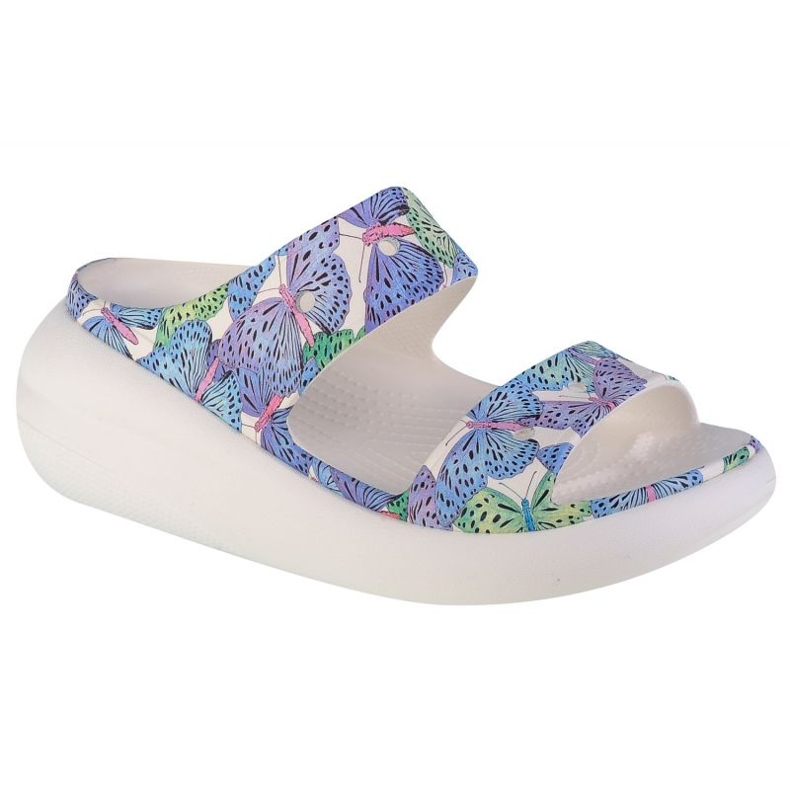 Sandale Crocs Classic Crush Butterfly W 208247-94S multicolor Sandale Crocs Classic Crush Butterfly W 208247-94S multicolor