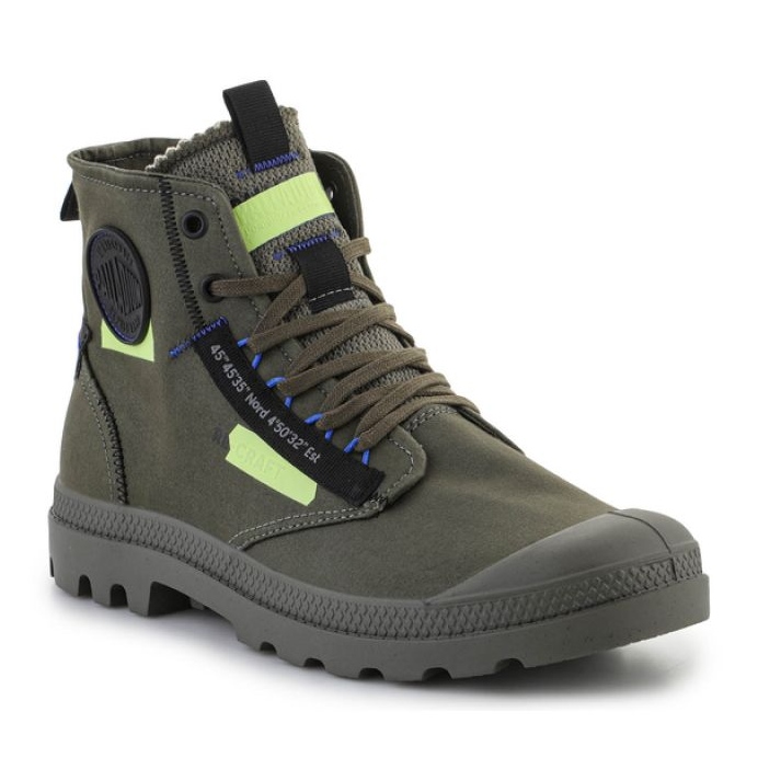 Pantofi Palladium Pampa Hi Re-Craft U 77220-309-M verde