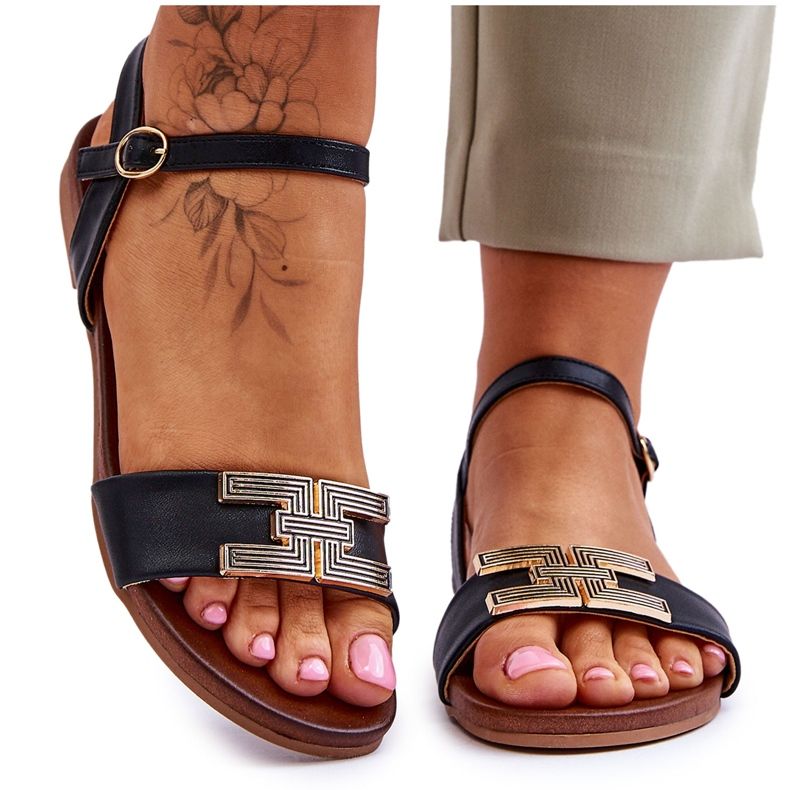 Sandale Damă S.Barski KV-5541-37 Negru