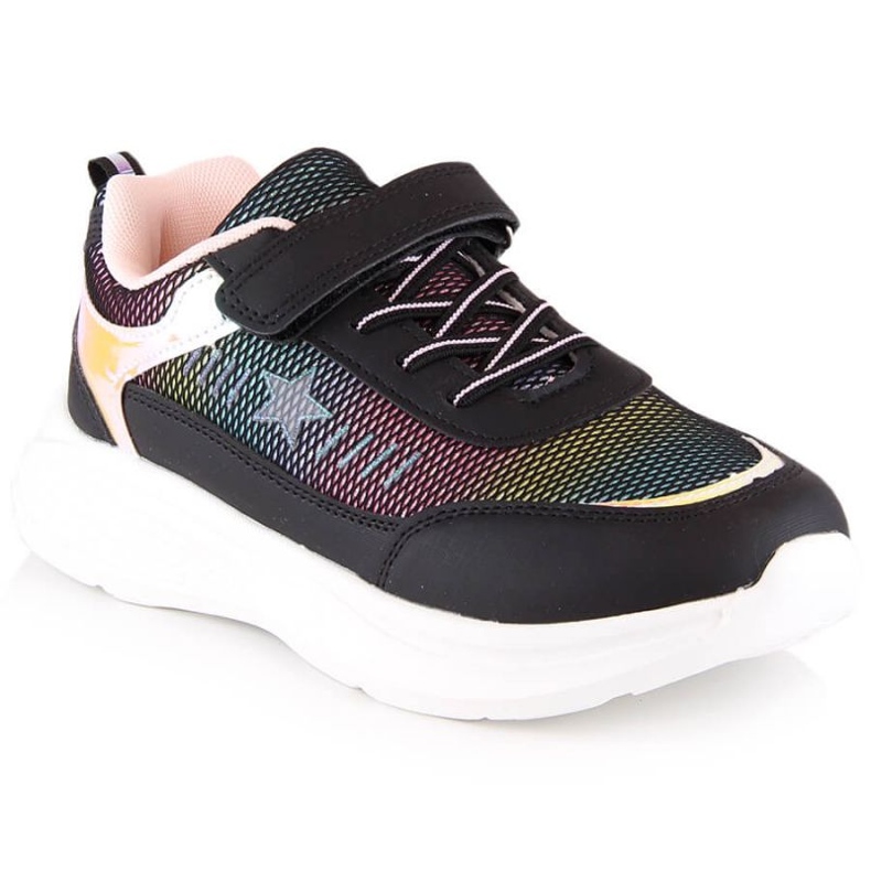 Pantofi sport cu velcro Miss EVE422 negri negru Pantofi sport cu velcro Miss EVE422 negri negru