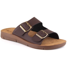 Papuci confortabili Inblu M CM000028-043 maro Papuci confortabili Inblu M CM000028-043 maro