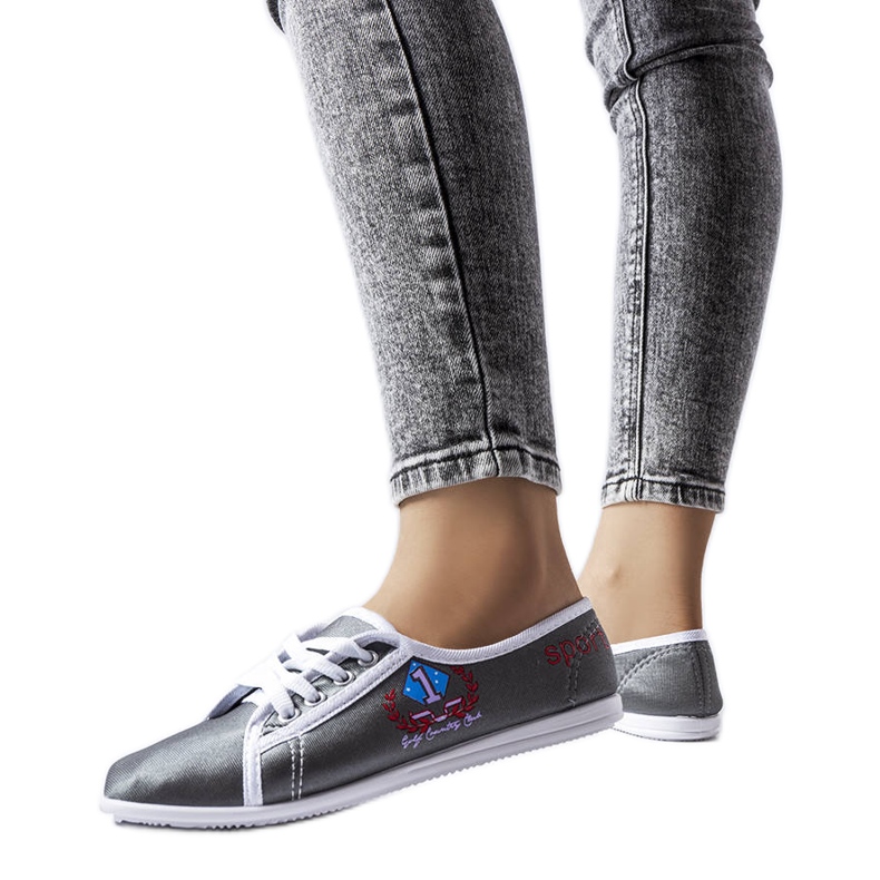 Tenisi Woodstock gri de dama