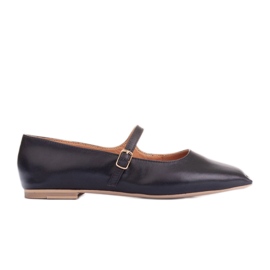 Marco Shoes Balerini stil Mary Jane negru Marco Shoes Balerini stil Mary Jane negru