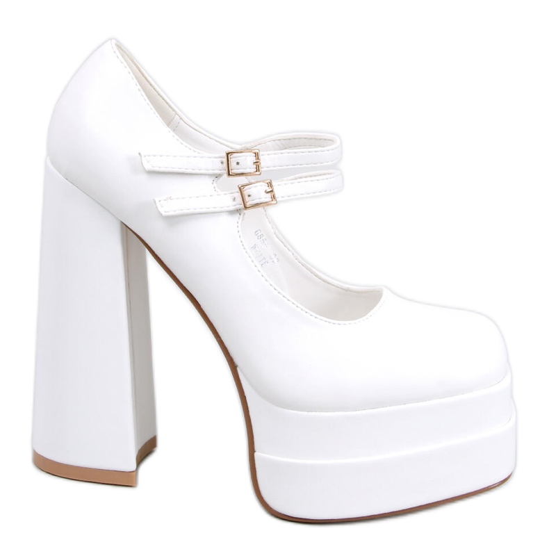 BM Pompe cu platformă de cereale Loit White alb