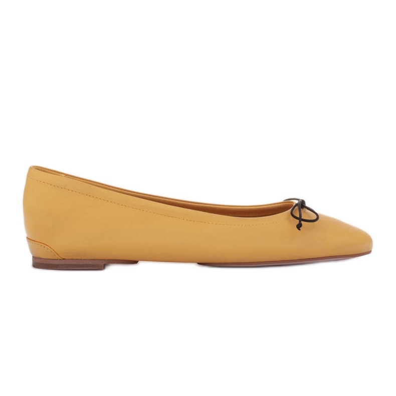 Marco Shoes Pantofi de balet Passo galben