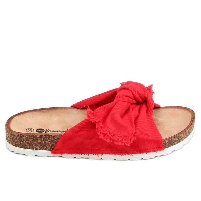 Tobogane din plută din bumbac roșu Hawn Tobogane din plută din bumbac roșu Hawn