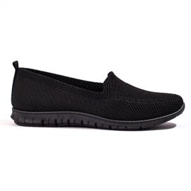 W. Potocki Slip de damă pe material textil Potocki negru