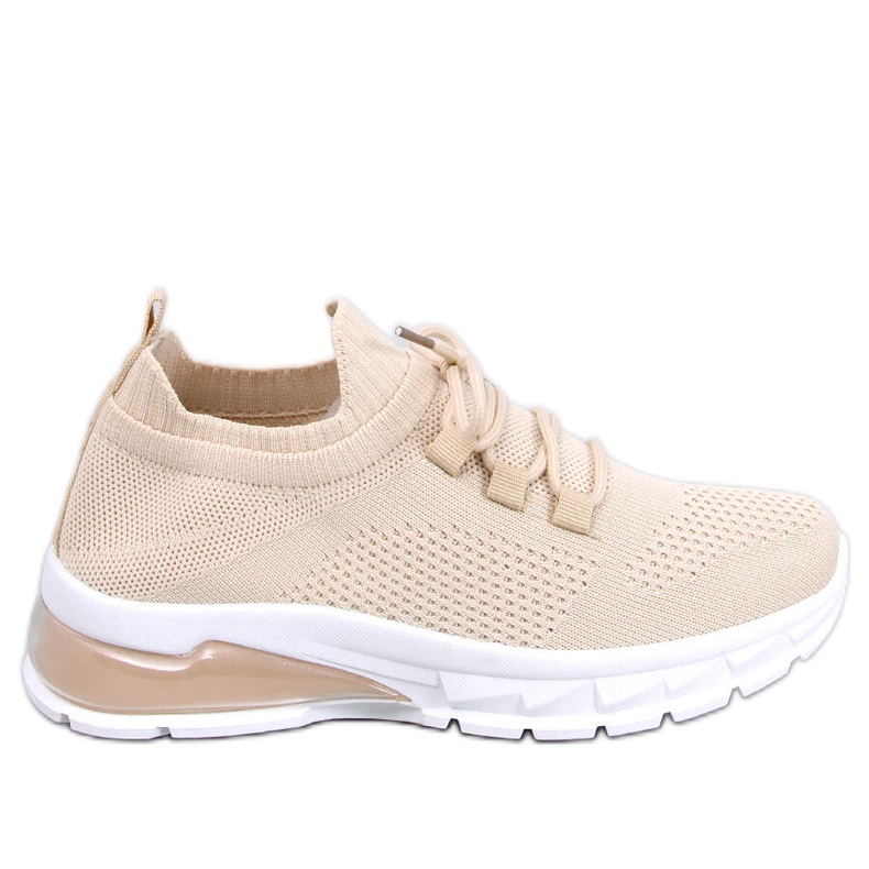 Pantofi sport ciorap Caruso Beige bej