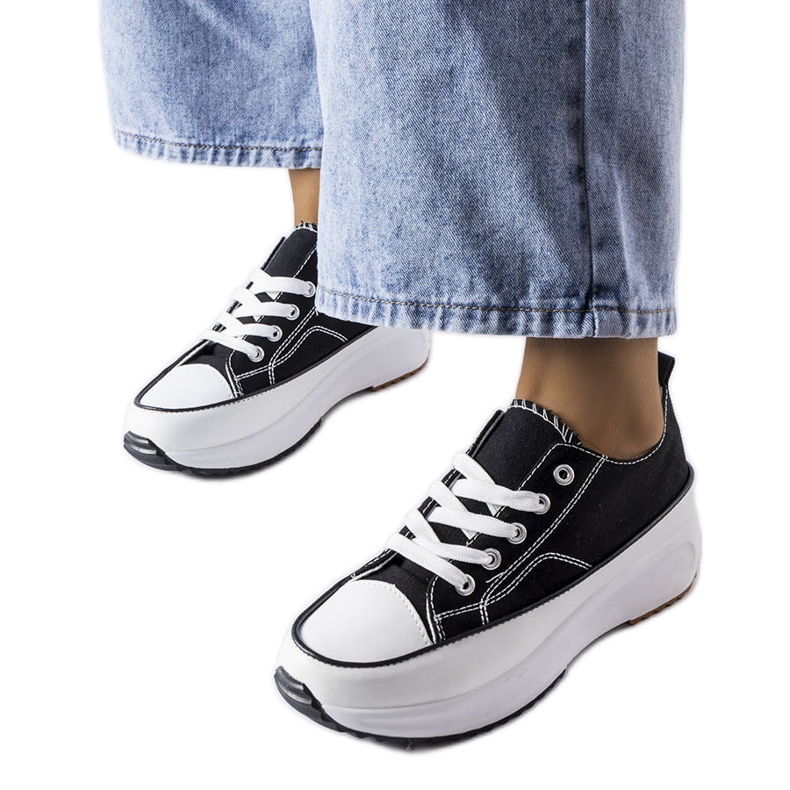 Tenisi sport negri pe platforma McKeylor negru