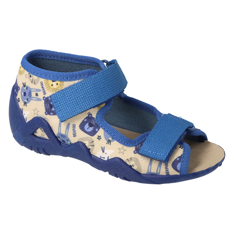 Pantofi copii Befado galbeni 350P040 bej