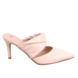 Charisse Sandale bej cu toc stiletto