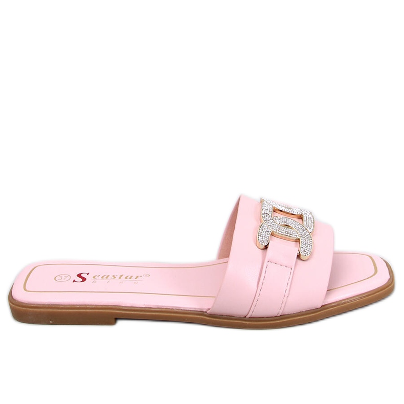 BM Sandale din zirconiu cubic Mille Pink roz BM Sandale din zirconiu cubic Mille Pink roz