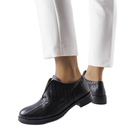 Brogues bej LS5379 Taupe negru Brogues bej LS5379 Taupe negru