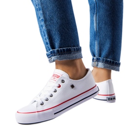 Adidasi clasici Big Star T274022101 albi Adidasi clasici Big Star T274022101 albi