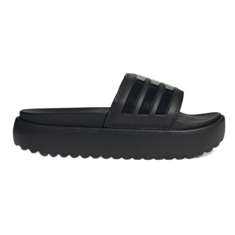 Papuci adidas Adilette Platform W HQ6179 negru