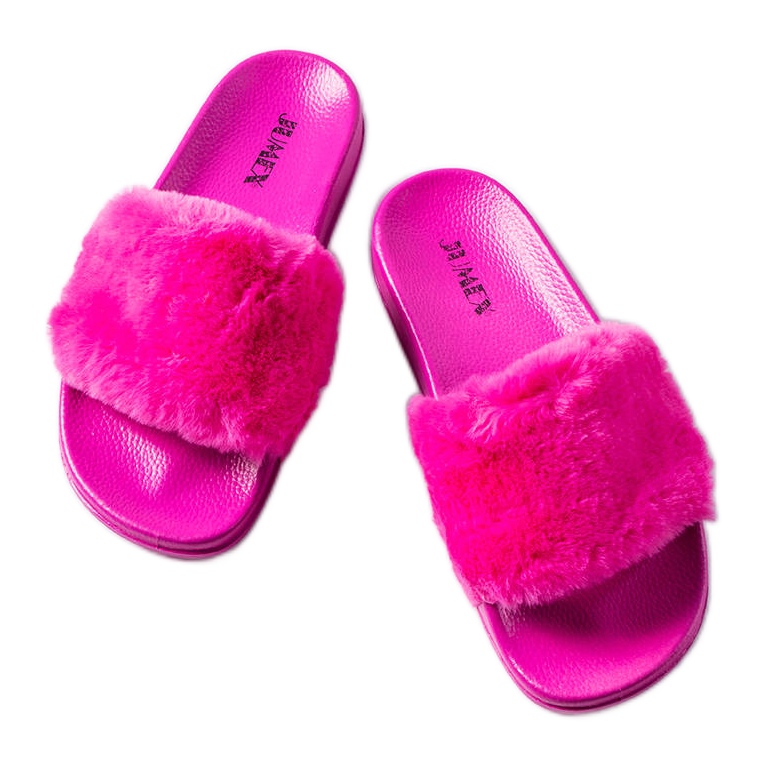 Tobogane roz cu blana de la Raffaele