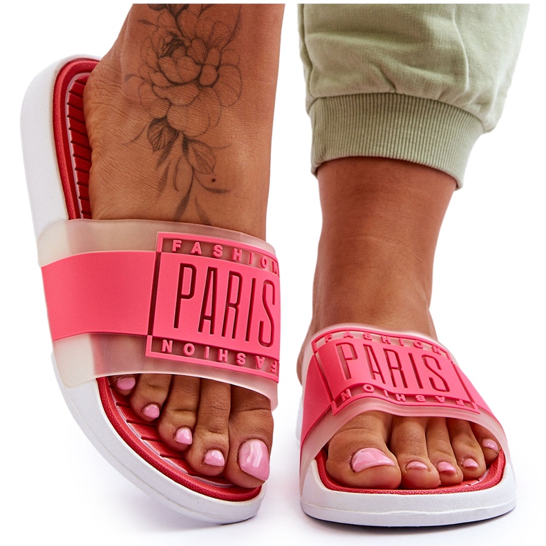 Papuci Sport dama Neon Pink Sunrise roz