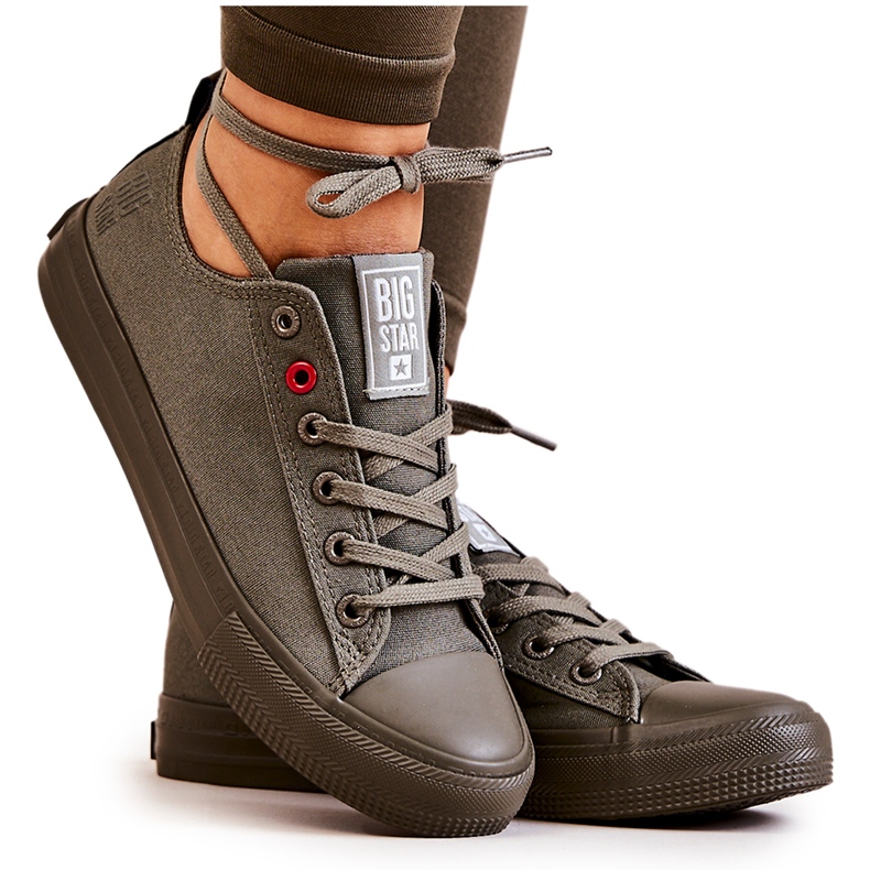 Pantofi Joși Big Star JJ274004 Kaki verde