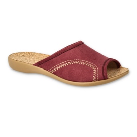 BEFADO WOMES PLAPSERS CORK INSERT 254D143 Burgundia roșu BEFADO WOMES PLAPSERS CORK INSERT 254D143 Burgundia roșu