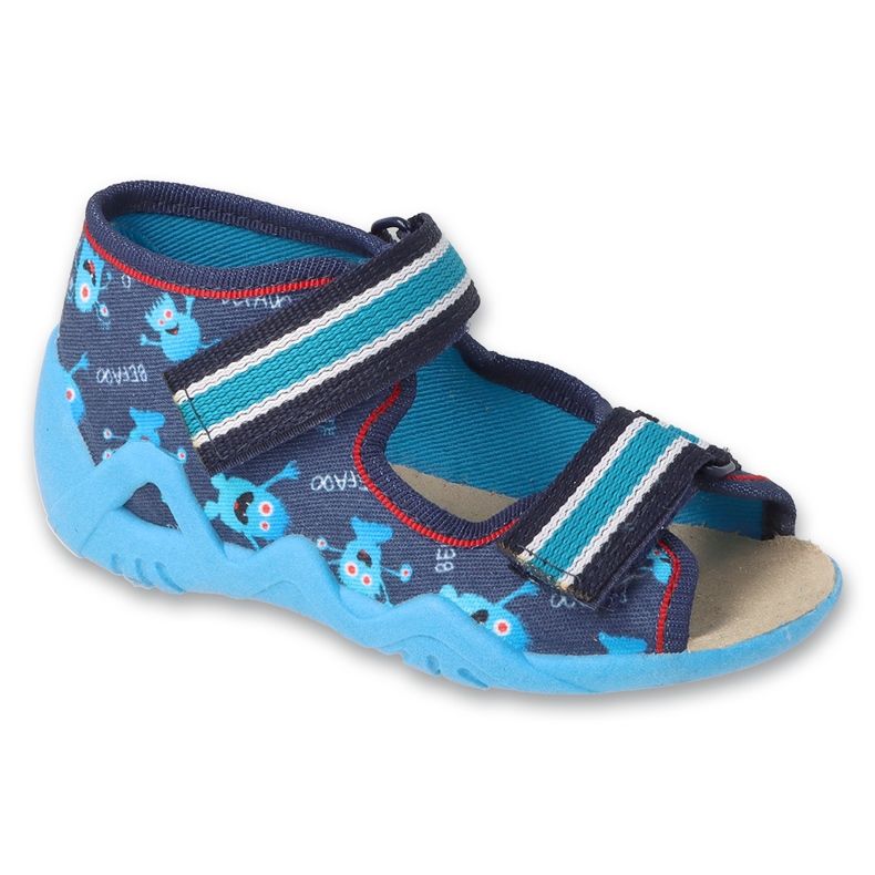 Pantofi copii Befado galbeni 350P041 albastru