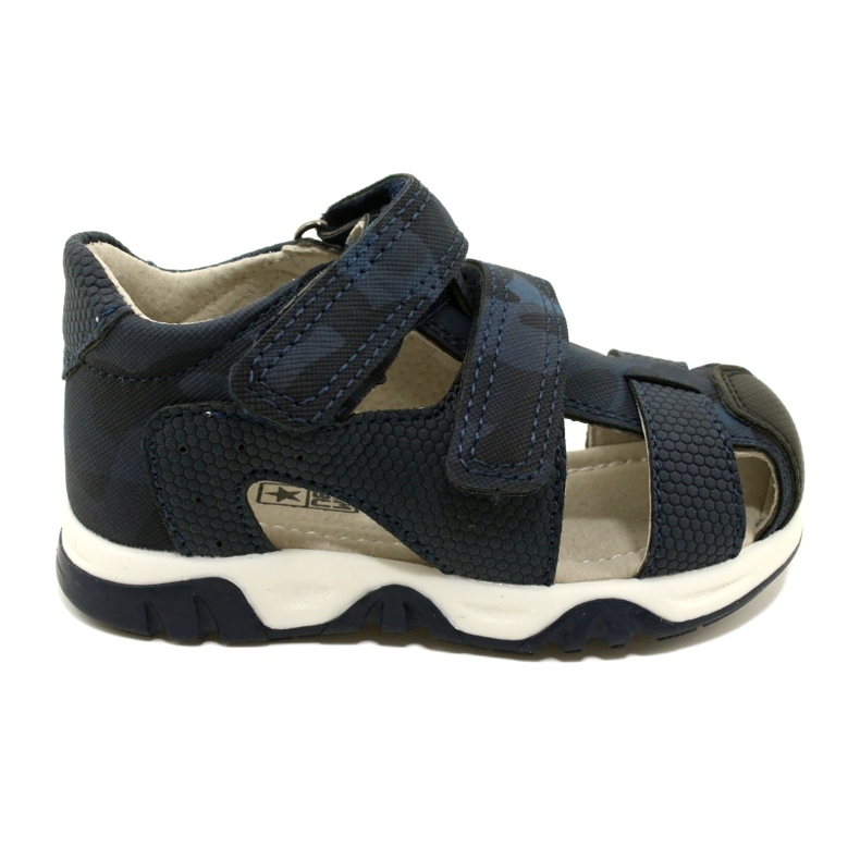 Evento Sandale cu velcro Miss Boys, bleumarin 23DZ23-5909 albastru Evento Sandale cu velcro Miss Boys, bleumarin 23DZ23-5909 albastru