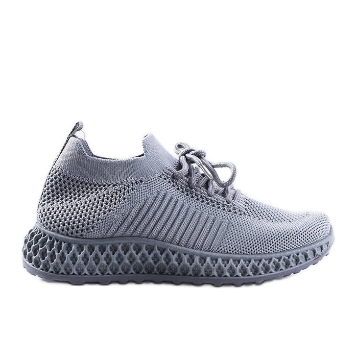 Tenisi gri pentru copii Huntz