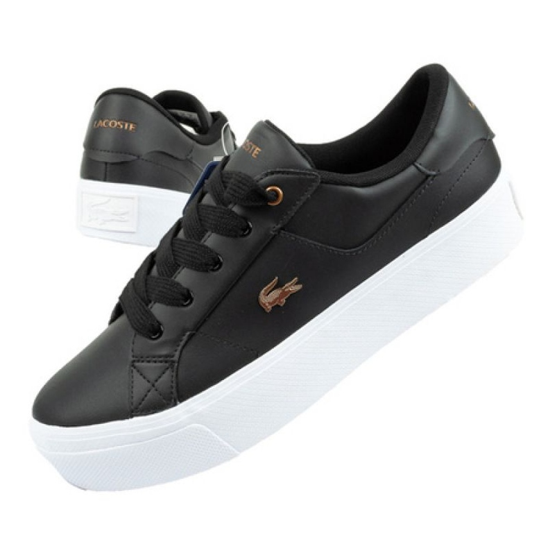 Pantofi sport Lacoste Ziane Platform W 13312 negru