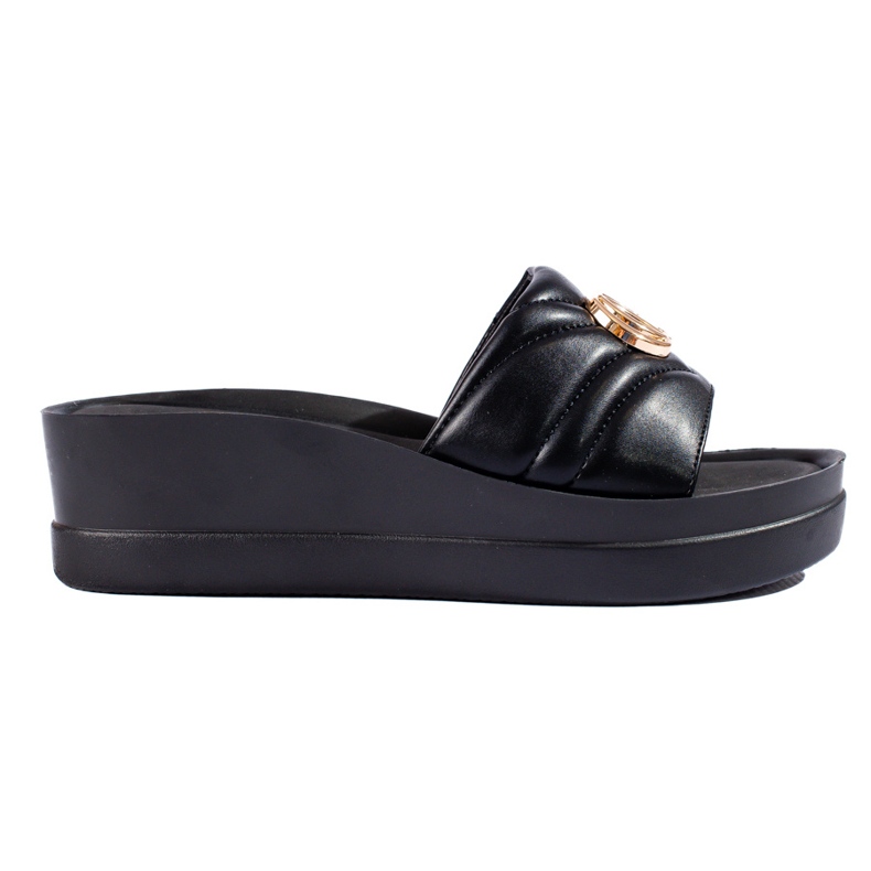 W. Potocki Papuci negri pentru femei de la Potocki negru W. Potocki Papuci negri pentru femei de la Potocki negru