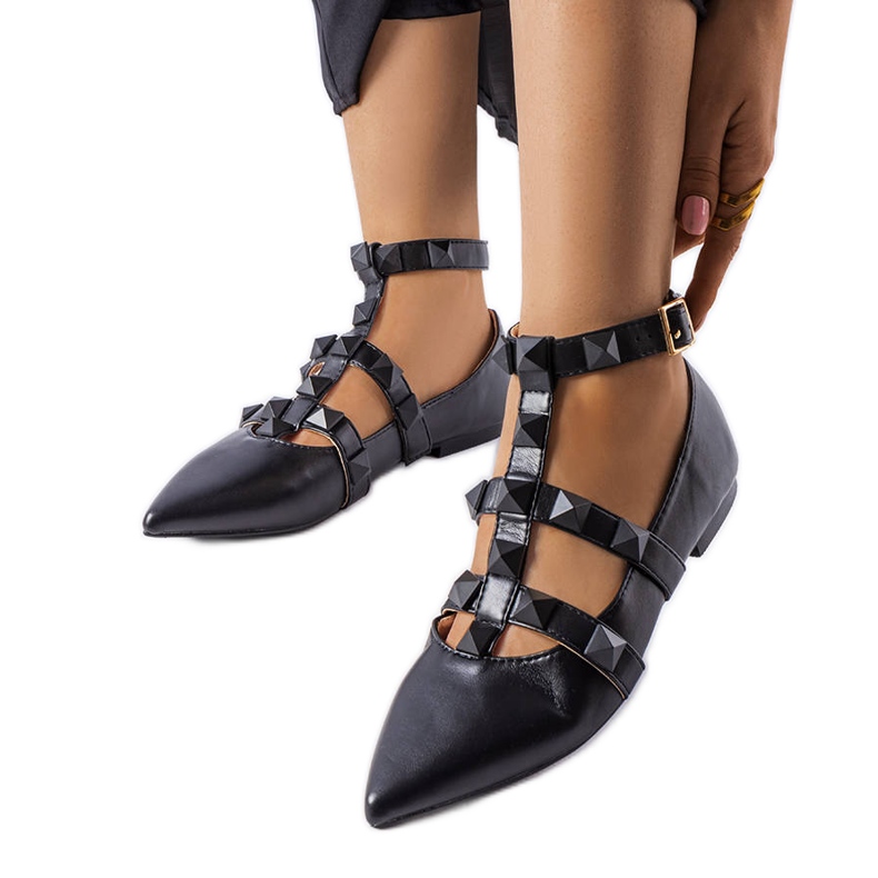 Balerini negri cu o fixare spectaculoasă Blur negru