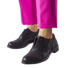 Pantofi negri LS5379 Negri negru