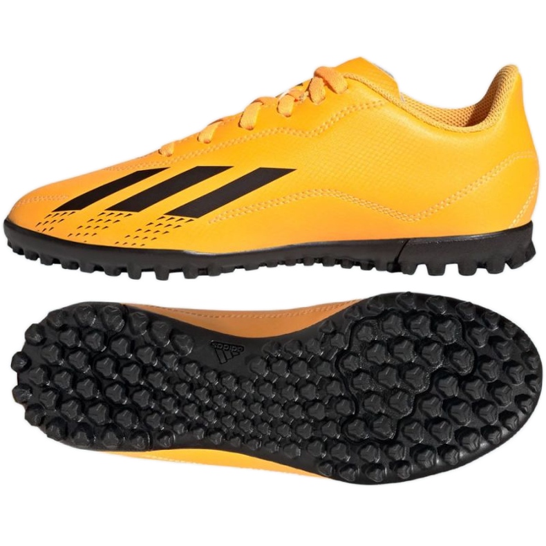 Pantofi de fotbal Adidas X Speedportal.4 Tf GZ2448 portocale galbeni
