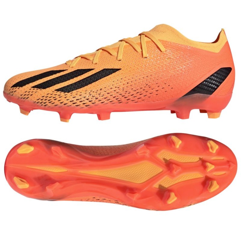 Pantofi de fotbal Adidas X Speedportal.2 Fg M GV9562 portocale portocale si rosii