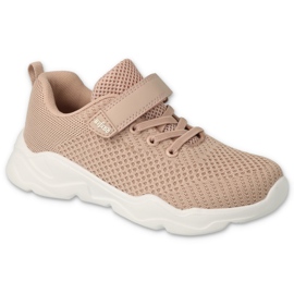 Pantofi sport pentru tineret Befado cu velcro 516Q198 bej Pantofi sport pentru tineret Befado cu velcro 516Q198 bej