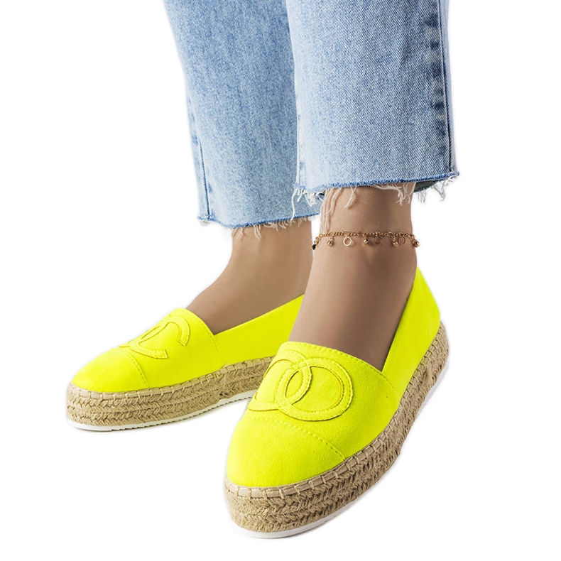 Espadrile cu platformă neon de la Southfield galben Espadrile cu platformă neon de la Southfield galben