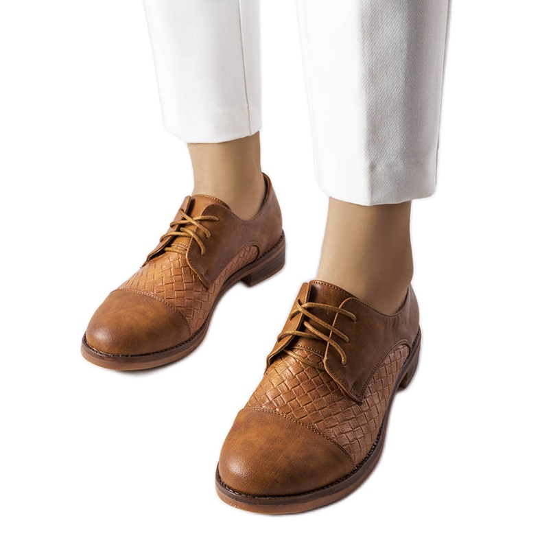 Pantofi maro dama Taupe