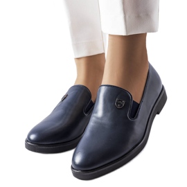Pantofi Concord uni bleumarin albastru