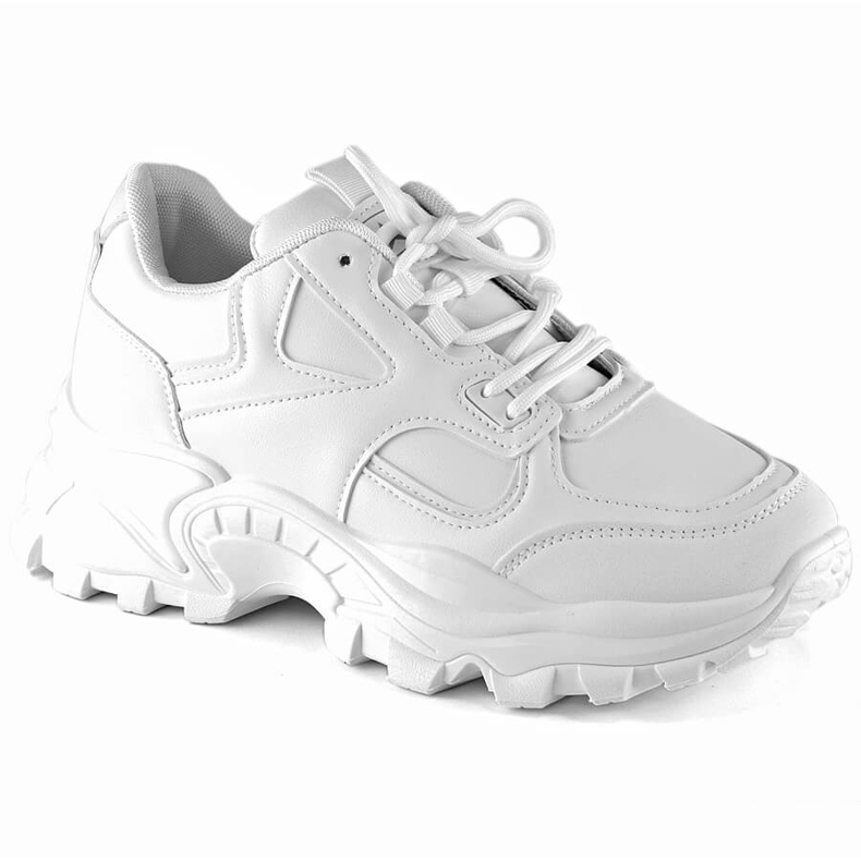 Pantofi sport de damă pe platformă albă eVento 5465
