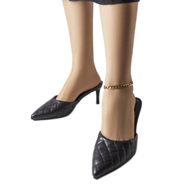 Flip-flops matlasați negri de la Lambert negru Flip-flops matlasați negri de la Lambert negru