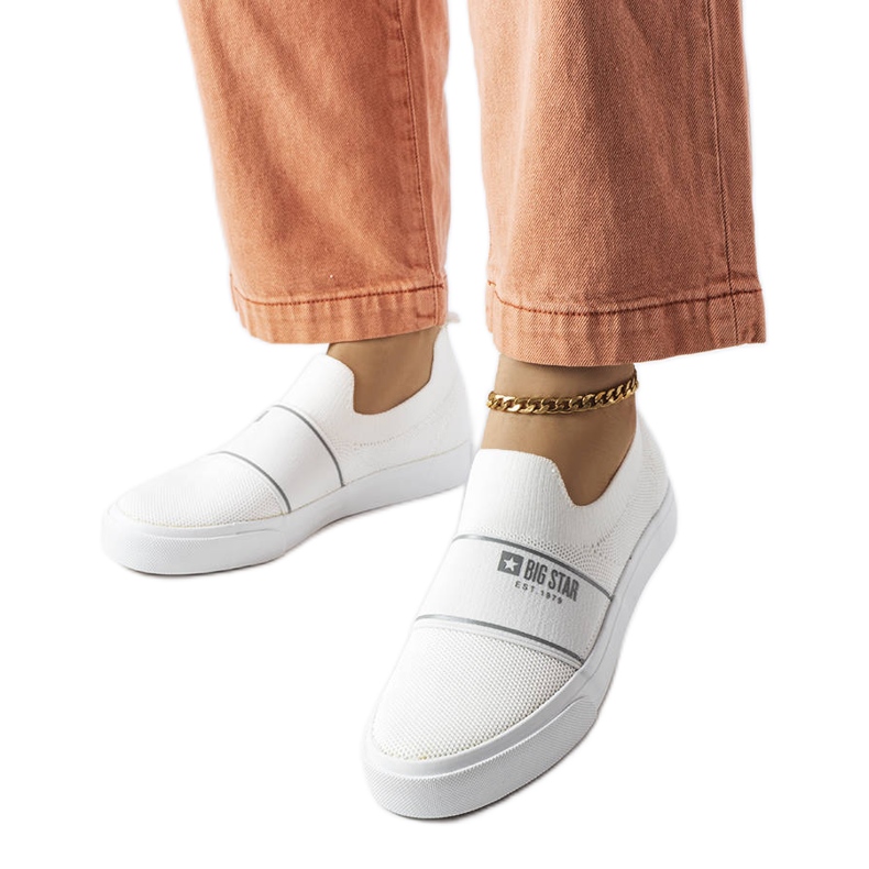 Adidasi albi dama Big Star JJ274092