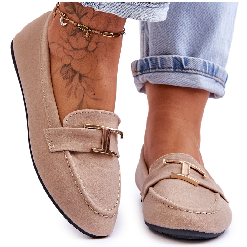 Mocasini clasici Carly Bej deschis