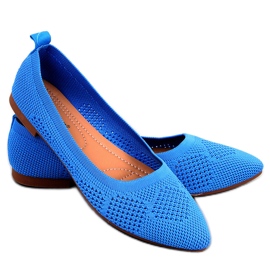 Balerini ajurati Forlani Blue albastru