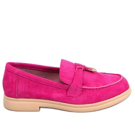 Mocasini din piele intoarsa de la Ottavia Fuchsia roz Mocasini din piele intoarsa de la Ottavia Fuchsia roz