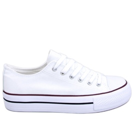 BM Adidasi clasici de dama Fargis White alb BM Adidasi clasici de dama Fargis White alb