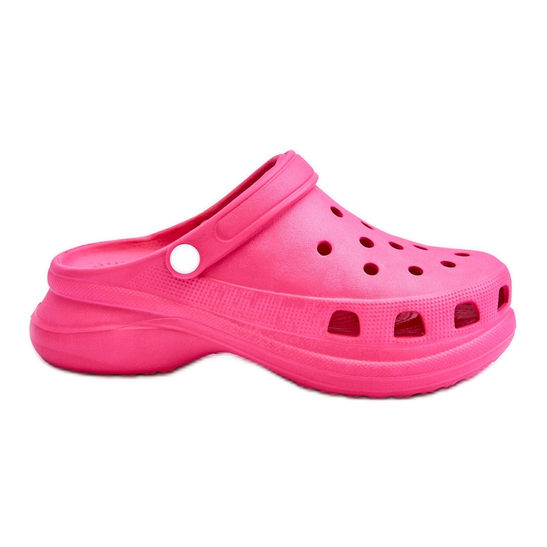 PG2 Sandale Crocs de spumă pe o talpă groasă Katniss roz închis