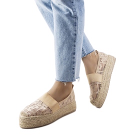 Espadrile din plasă roz de la Bateliers Espadrile din plasă roz de la Bateliers